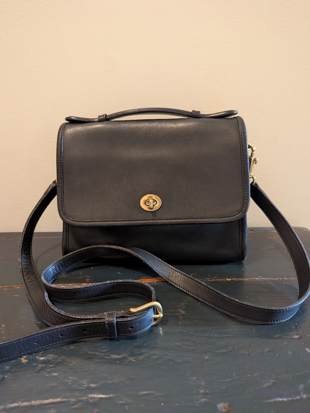 Vintage Coach Court Bag